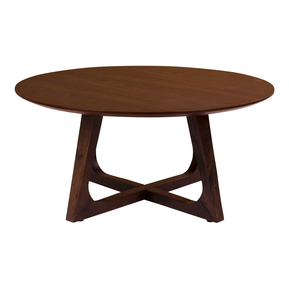 House Nordic Hellerup sofabord valnød finer - 75 cm