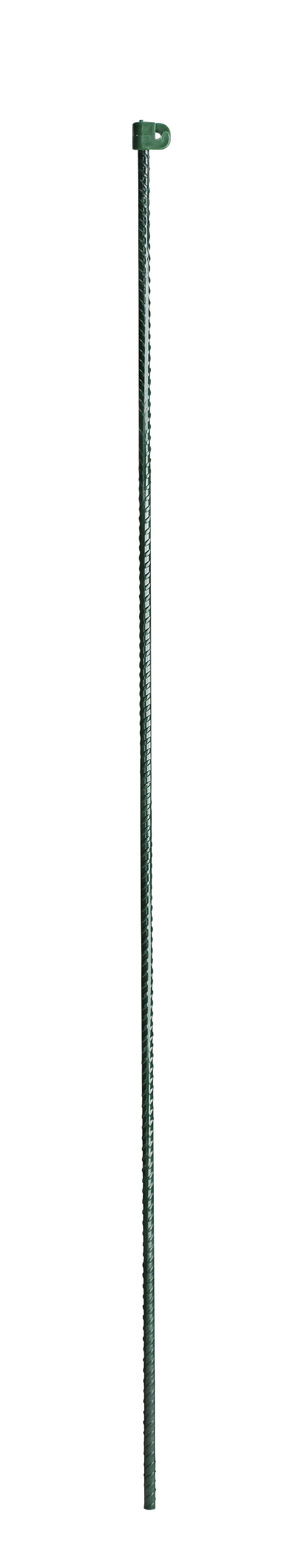 Tentorpæl 10 mm grøn, med grøn hætte, 145 cm, colli 10 stk.