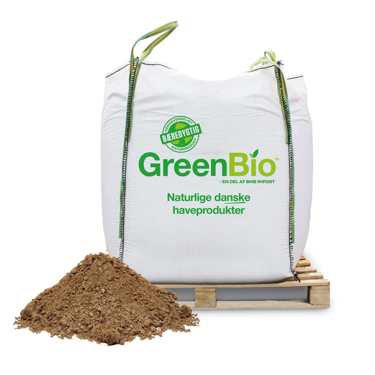 Flisesand/afrettersand, 0-4 mm - 1500 kg