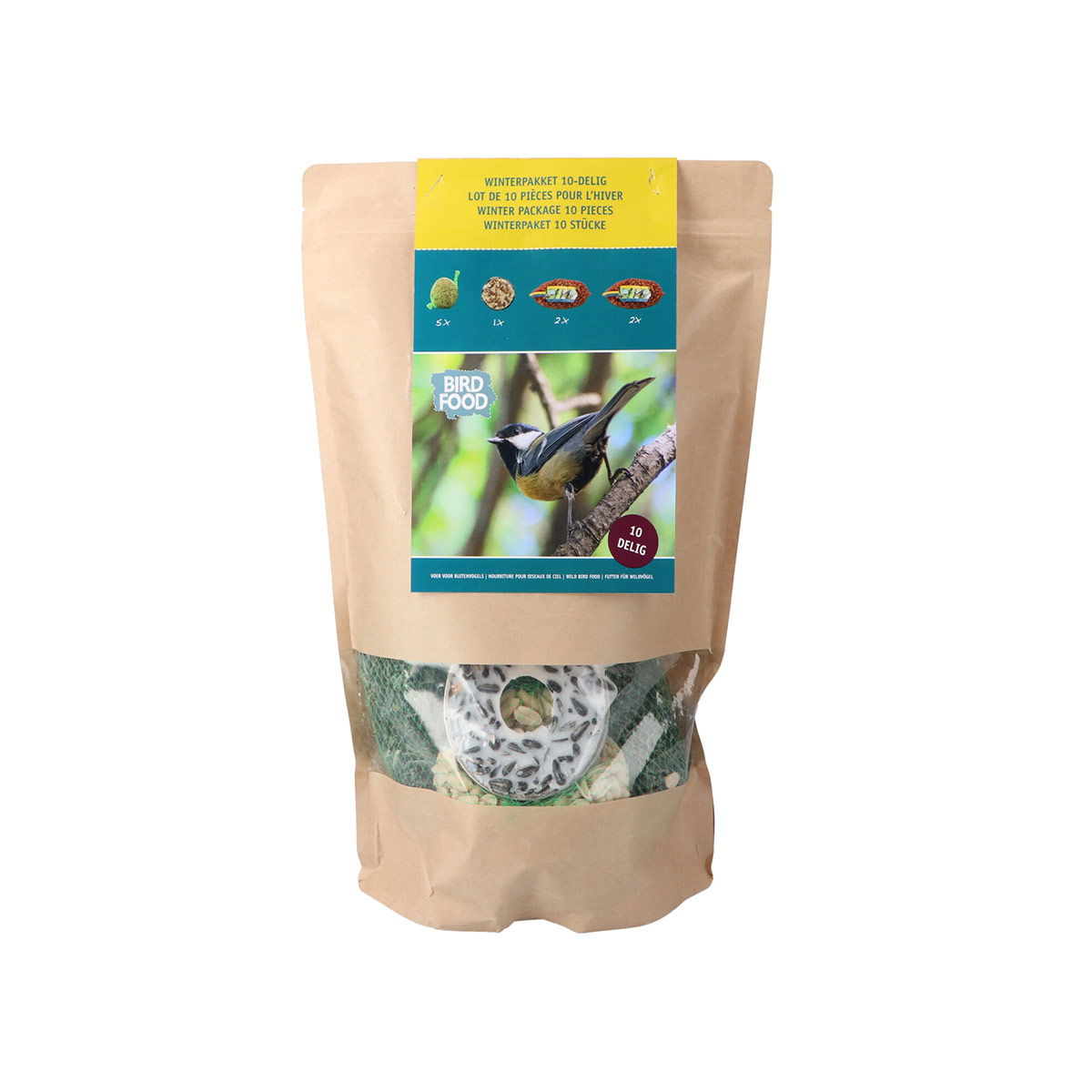 Blandet fuglefoder pakke  - 10 stk