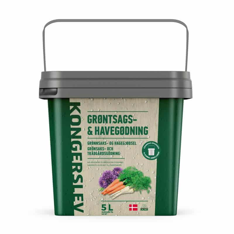 Grøntsags- og haveggødning 5 liter NPK 10-2-7