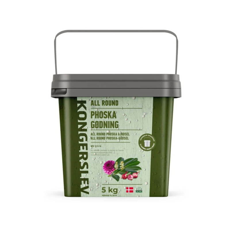 Hæk og stedsegrønt gødning 5 kg NPK 12-5-14