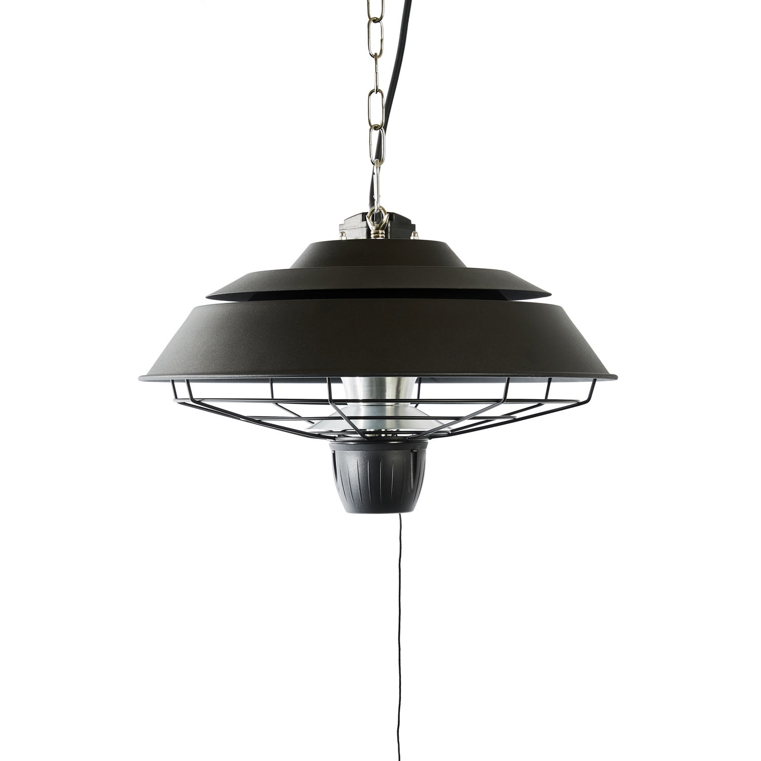 HORTUS terrassevarmer hængemodel 1500 W, HA,  Ø42 cm, sort