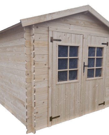 Redskabsskur "Møn" - ubehandlet ekskl. gulv og tagpap