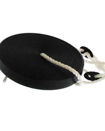 NORDIC PLAY Active tallerkengynge sort med reb