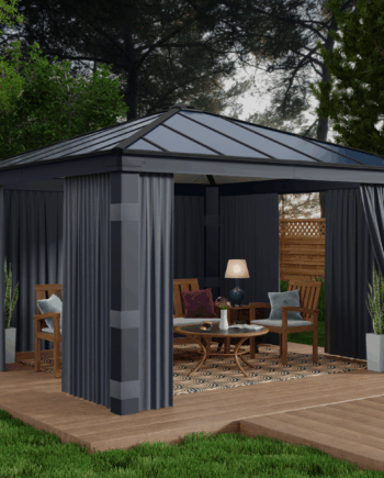 Gardinsæt 4 stk. til Dallas 4,2 x 4,2 meter