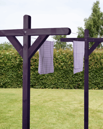 Tørrestativ trykimprægneret, sort grundmalet HORTUS