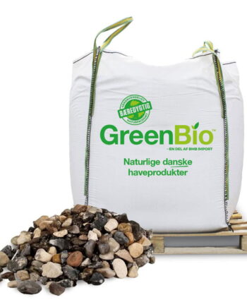 Ærtesten 8-16 mm, brunmix - 1000 kg