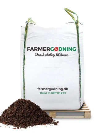 Så- og priklejord til økologisk dyrkning - 3000 liter