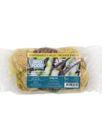 Blandet fuglefoder vinterpakke - 5 stk