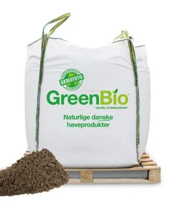 GreenBio Topdressing til sandet jord - Bigbag á 1000 liter