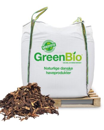 Barkflis / grov dækbark - 2500 liter