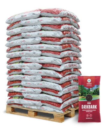 Dækbark 20-40 mm - 51 x 50 liters poser