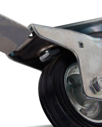 4x Hjul til Timberrud plantekasser, 4 stk. - Rustfri