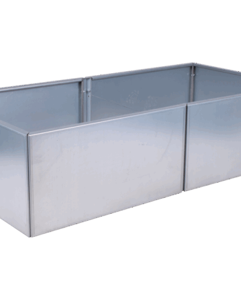 Enkelte sider til plantekummer - 120cm - Højgalvaniseret Magnelis