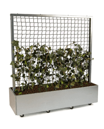 Land Classic - Mobilt højbed med espalier - Galvaniseret - Med bund og hjul