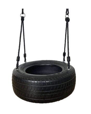 NORDIC PLAY Active dækgynge med sort reb