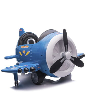 NORDIC PLAY Speed elfly, lys, fjernbetjening, kanon 2x6V blå