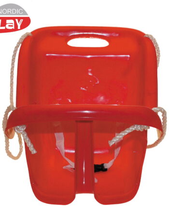 NORDIC PLAY Active babygynge med høj ryg rød