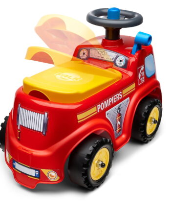 Ride-on brandbil inkl. opbevaringsrum