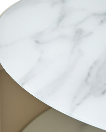 LENE BJERRE NAKAMEGURO SOFABORD BEIGE MARMOR - 80