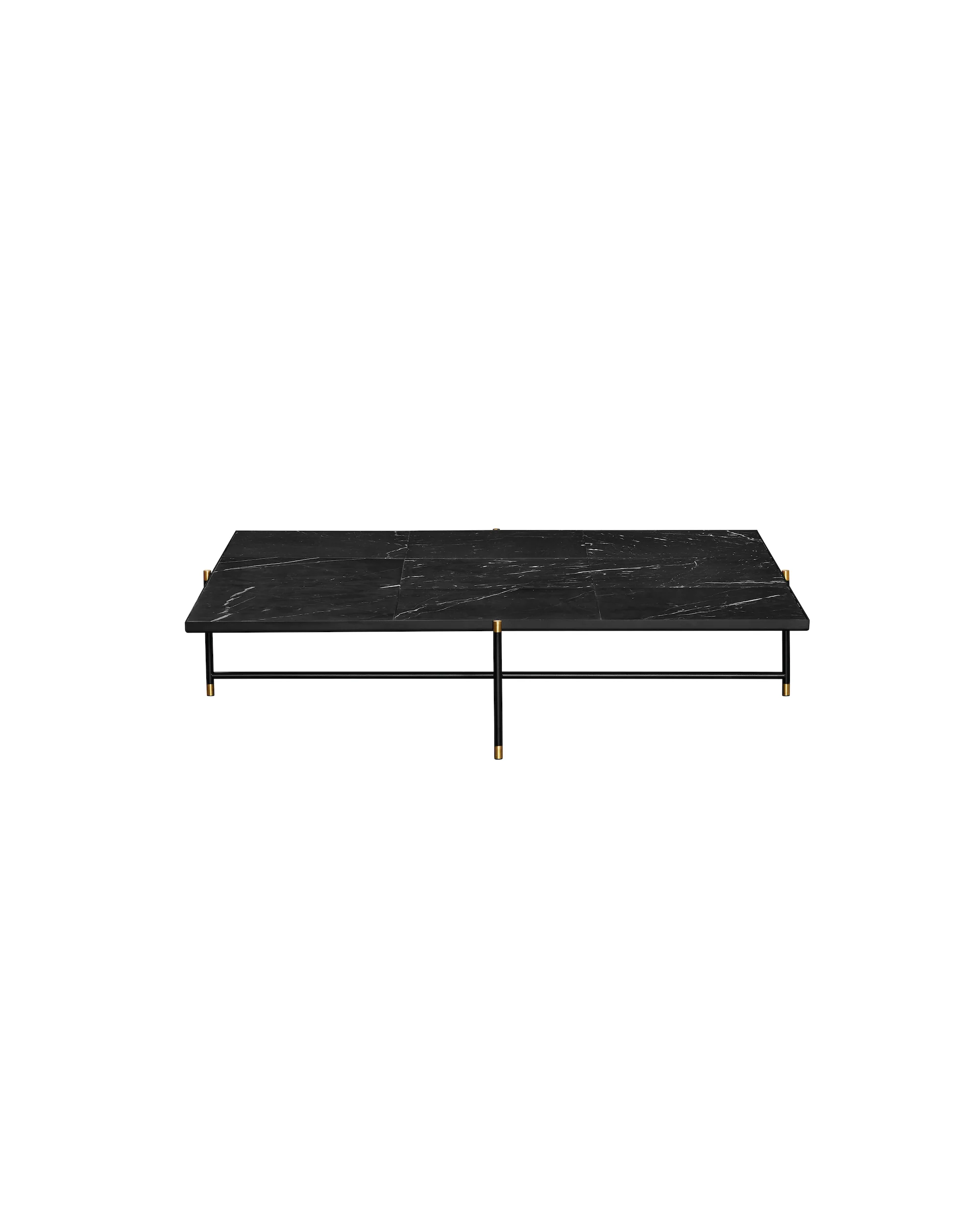 HANDVÄRK COFFEE TABLE BRASS FRAME - 140