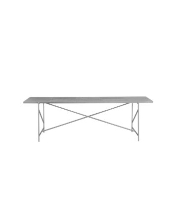 HANDVÄRK DINING TABLE STAINLESS STEAL LYSEGRÅ - 230