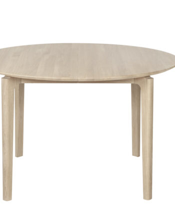 HASLEV IDA SPISEBORD 02 HVIDOLIERET EG - 120