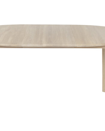 HASLEV IDA SPISEBORD 01 HVIDOLIERET EG - 180