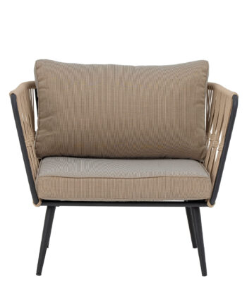 BLOOMINGVILLE PAVONE LOUNGESTOL METAL BRUN - 87