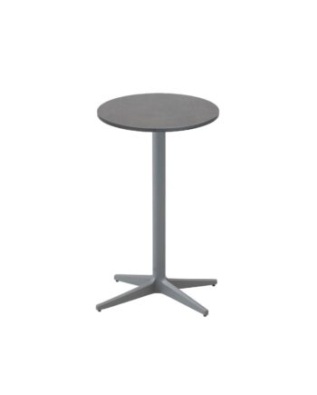 CANE-LINE DROP CAFEBORD - LIGHT GREY ALUMINIUM 73