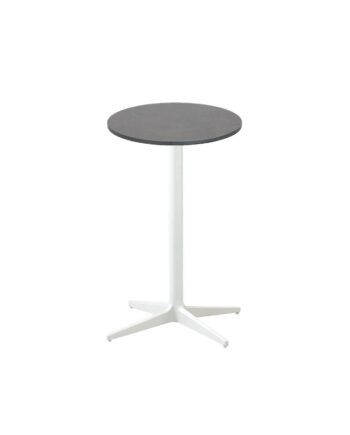 CANE-LINE DROP CAFEBORD - WHITE ALUMINIUM 73